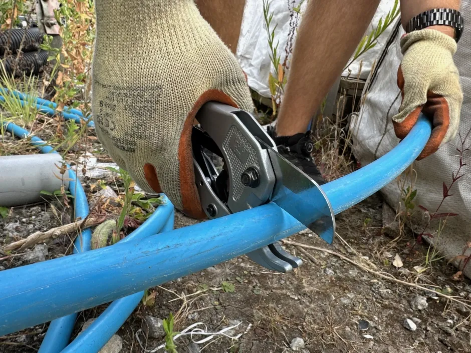 How to: Make a Compression Joint on MDPE Pipe