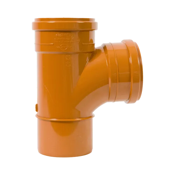 Economy Range 110mm 90° Sewer Drainage Junction – Double Socket