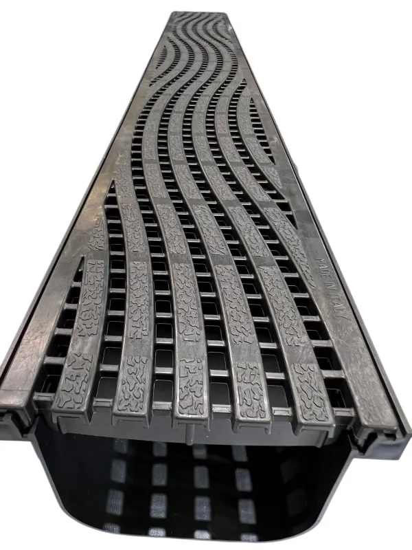 DekDrain - Vela - A15 Plastic Heel Grate Garage Pack-3m