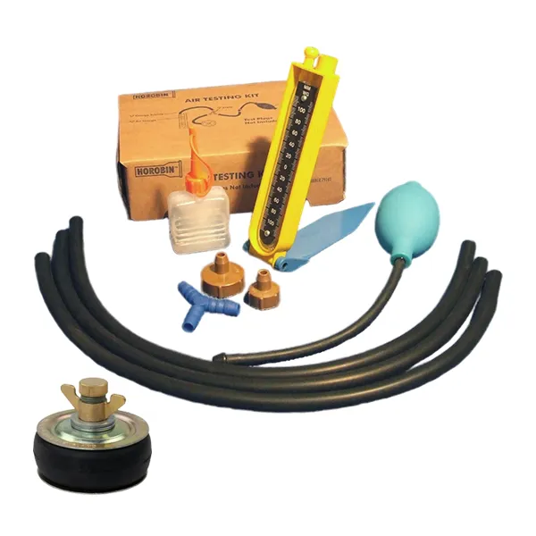 Drain Air Testing Kit with 4" Test Plugs Bundle