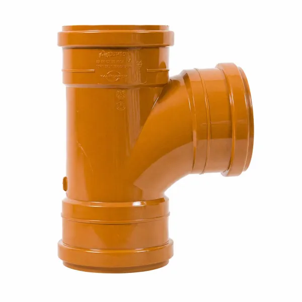 Economy Range 110mm 90° Sewer Drainage Junction – Triple Socket