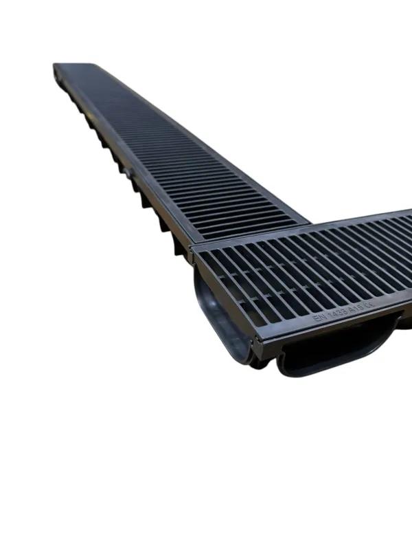DekDrain Vela A15 Channel Plastic Grate 1m