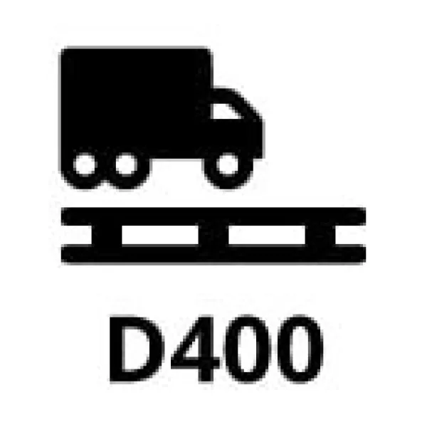 D400 Gully Grate 420mm x 420mm 100mm Deep