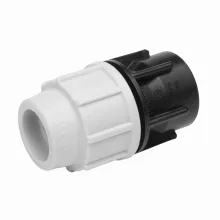 Compression MDPE to BSP Female Adaptor