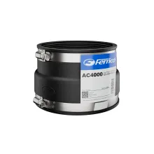 Fernco Flexseal AC4000 Adaptor Coupling: 121-136mm to 110-121mm