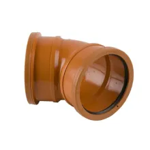 110mm 45° Sewer Drainage Bend – Double Socket