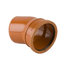 110mm 22.5° Sewer Drainage Bend – Single Socket