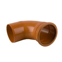 160mm 87.5° Sewer Drainage Bend – Single Socket