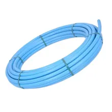 63mm Blue MDPE Water Pipe Coil