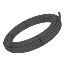 90mm Black HPPE Water Pipe Coil x 50mtr