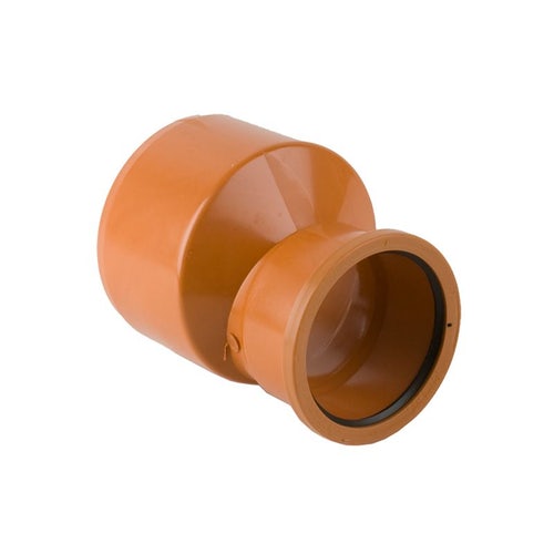 UNDERGROUND DRAINAGE PIPE FITTINGS LEVEL INVERT REDUCED COUPLING 110 X 160MM 
