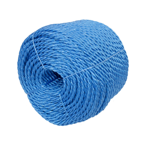 Blue Polypropylene Rope, 6mm Diameter 220m Coil