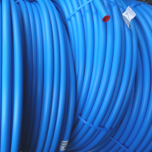 25mm & 32mm Choice Of Sizes & Length Supplied Coiled MDPE Blue Water Pipe 20mm 